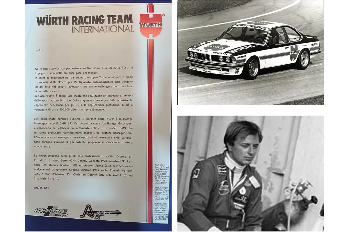 ZDENĚK VOJTĚCH A BMW 635 Csi