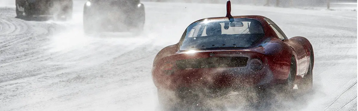 Auto v zimě