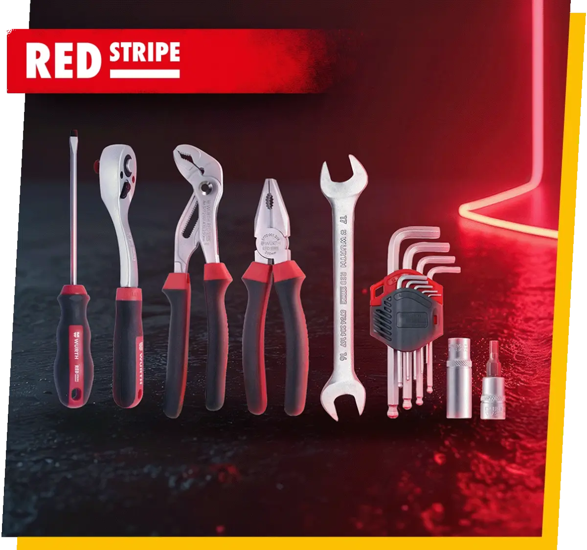 Produkty řady RedStripe