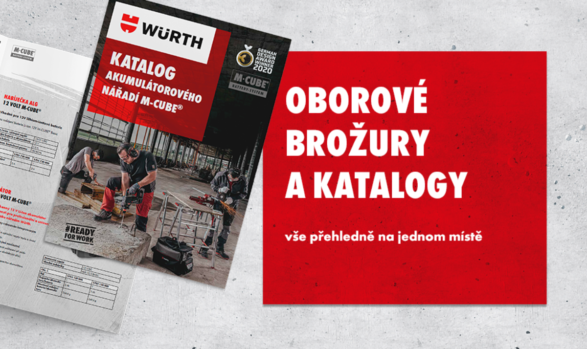 Oborové katalogy a brožury